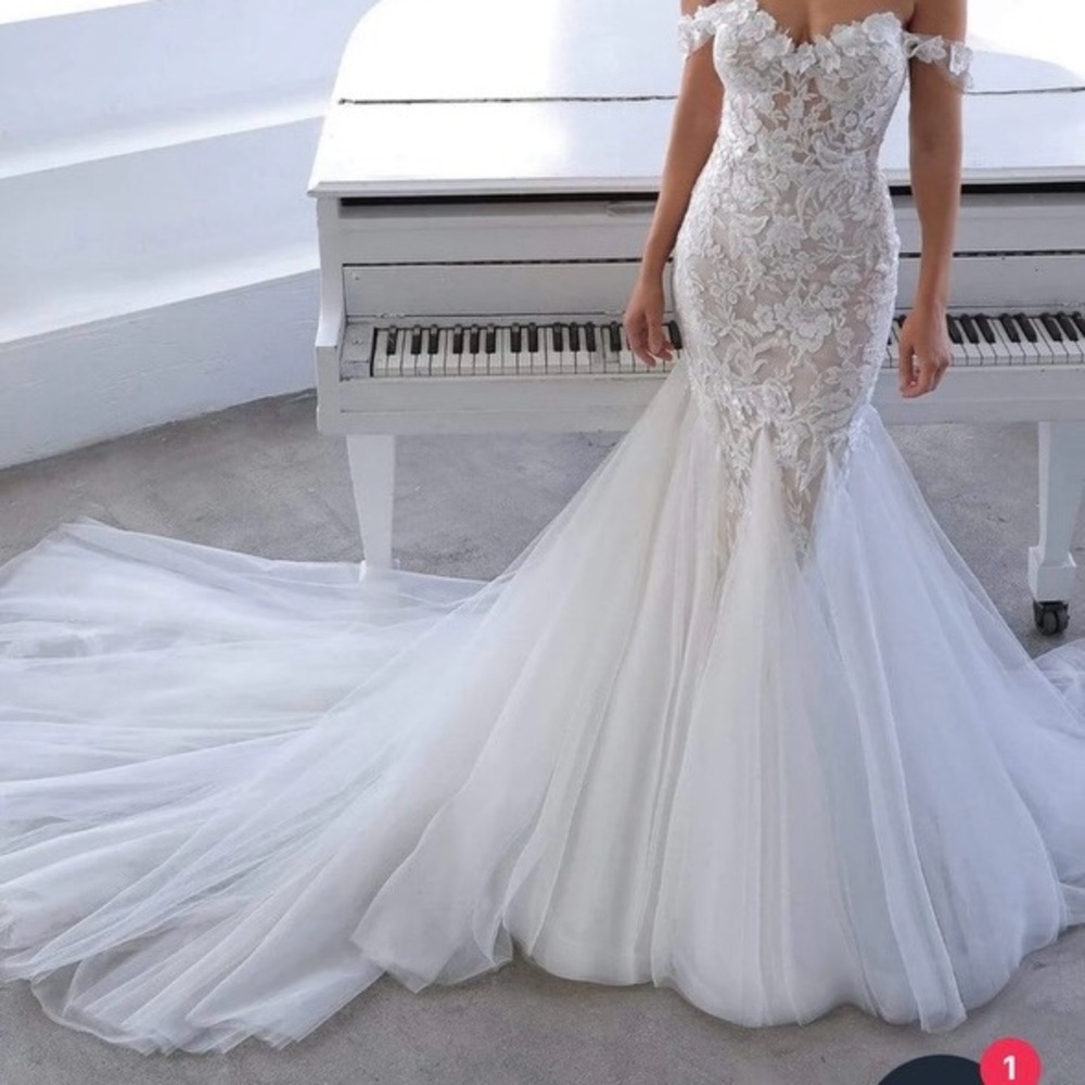 Wedding Dress Blue by Enzoani
